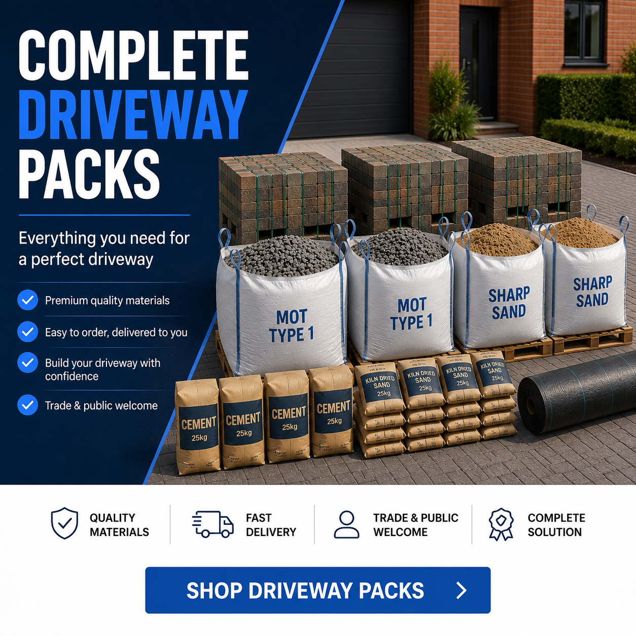 Complete Driveway Packs
