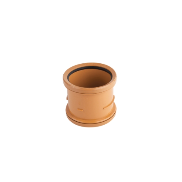 110mm Underground Drainage Double Socket Slip Coupler UK Building