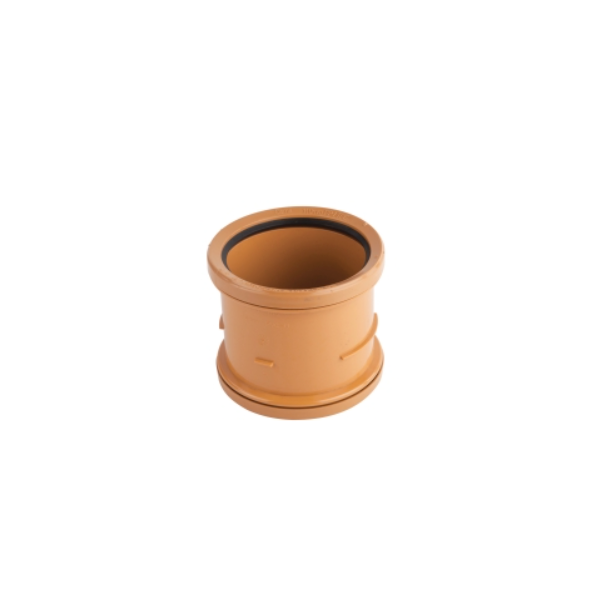 110mm Underground Drainage Double Socket Slip Coupler