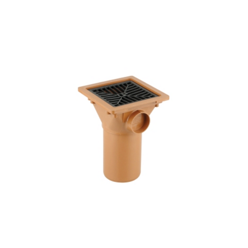 110mm Underground Drainage Square Hopper Long