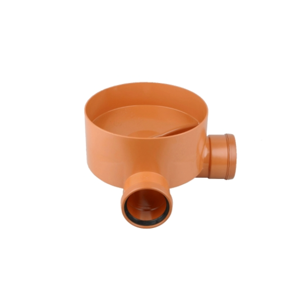 Ppic Base 2 Inlets 315mm Inlet Chamber Base 2 Channel 90 Degree| UK Building Supplies