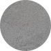Round gray concrete sample on a white background