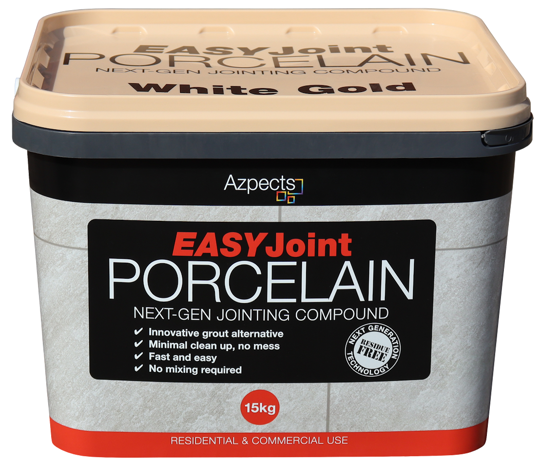 Azpects Store Azpects Easy Porcelain White Gold — UK Building Supplies