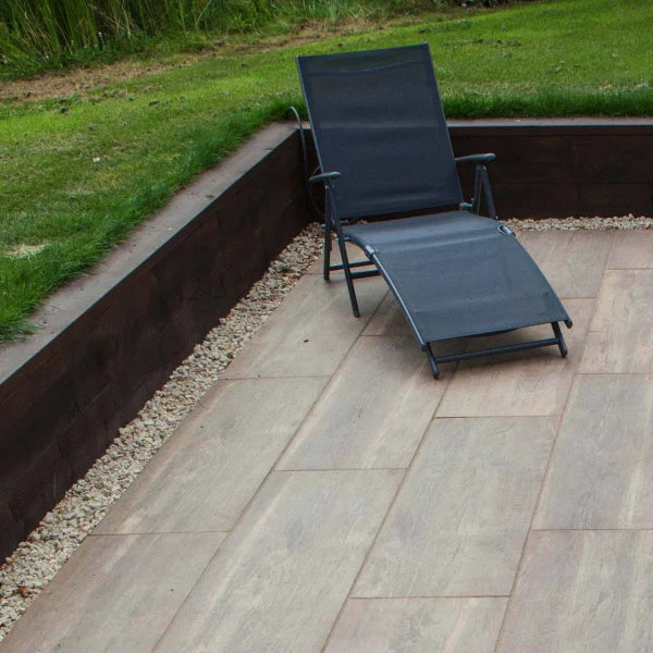 Global Stone Albero Chestnut installed UK Building Supplies 