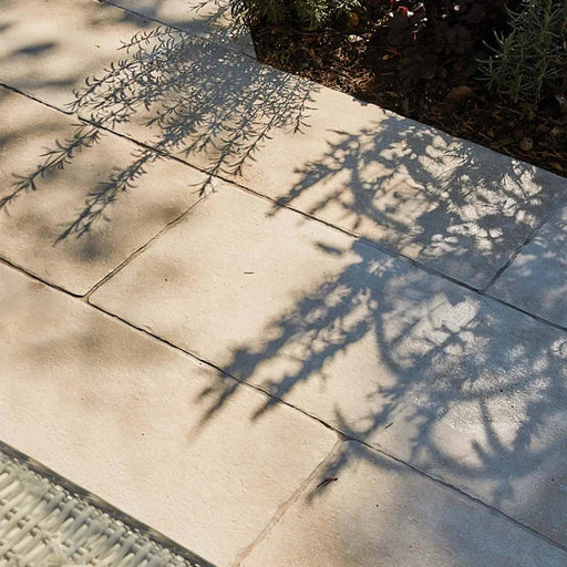 Global Stone Florence Thatch installed