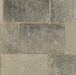 Close-up of gray stone tiles with a natural pattern