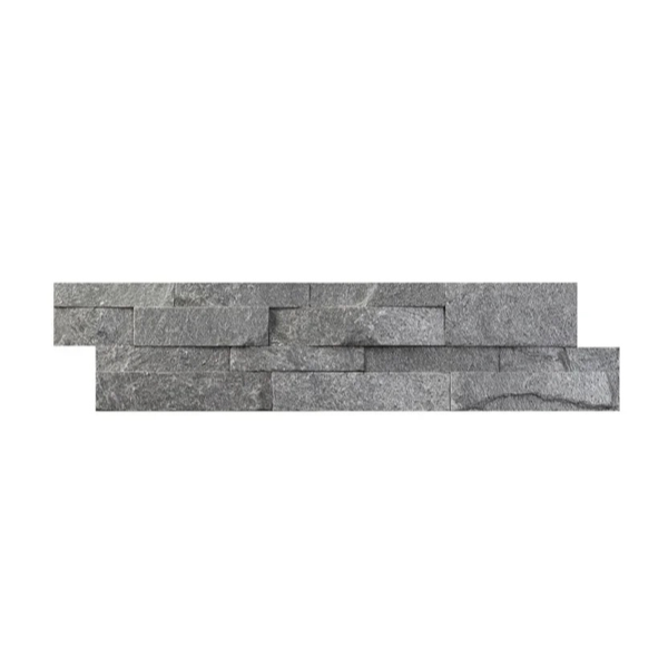 Strata Stones Meridian Cladding Silver Grey Split piece