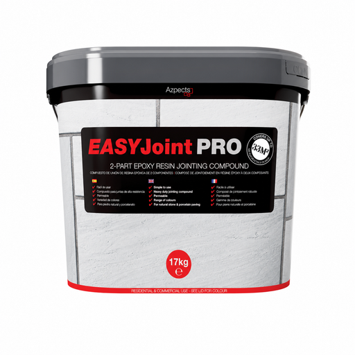 Azpects EASYJoint PRO Granite 17kg epoxy paving jointing compound tub