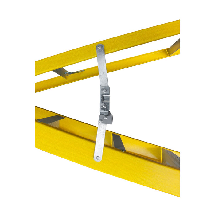 Drabest fibreglass swingback ladder detail