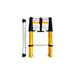 Drabest MAX telescopic ladder in compact folded position