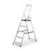 Drabest PRO aluminium step ladder with platform