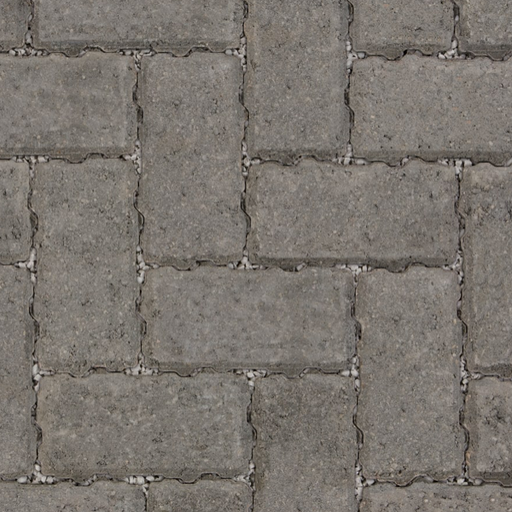 Marshalls Driveline Priora charcoal block paving laid in herringbone pattern