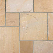 Marshalls Ryton Buff Marshalls Indian Sandstone Buff Multi — UK Building Supplies