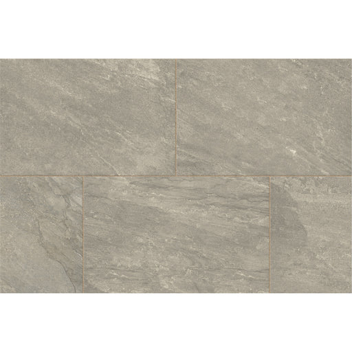 Marshalls Juno Grey porcelain paving swatch showing grey stone-effect slab texture and joint lines
