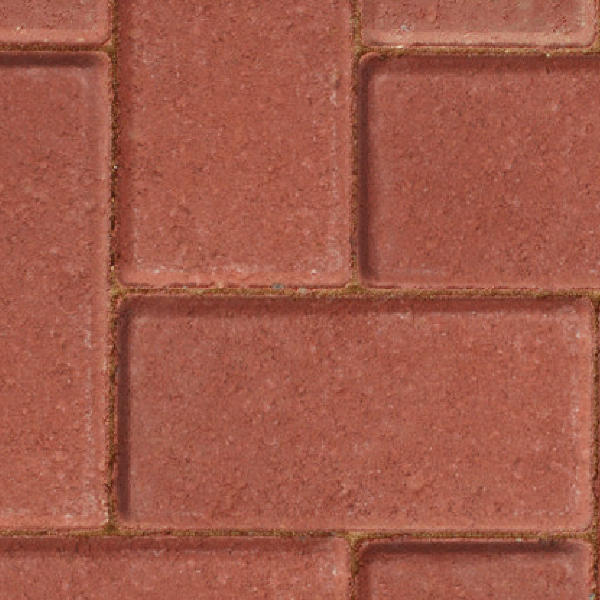 Marshalls Keyblok Red block paving swatch from UK Building Supplies