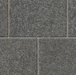 Close-up of dark gray stone tiles with a textured surface