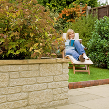 Marshalls Marshalite Rustic Face Walling Buff — UK Building Supplies