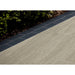 Marshalls Vedastone Anthracite porcelain setts used as patio edging