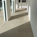 Paveworld Acid Wash Sinai Pearl limestone installed terrace