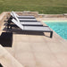 Paveworld Acid Wash Sinai Pearl limestone paving around swimming pool