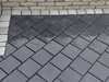 Paveworld Black Lime natural limestone cobbles setts