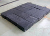 Black Lime limestone driveway cobbles in 100 x 100mm and 200 x 100mm sizes
