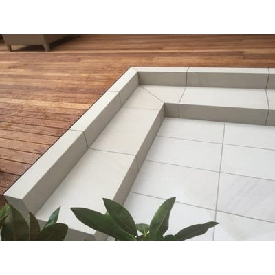 Paveworld Chivas Ivory smooth sawn sandstone paving