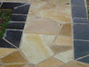 Paveworld Mint Fossil crazy paving natural sandstone detail