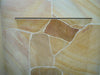 Paveworld Mint Fossil crazy paving fossil and colour variation