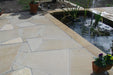 Paveworld Mint Goose smooth sawn crazy paving natural sandstone detail