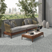 Paveworld Decor Nordic porcelain paving installed on a contemporary outdoor terrace with seating