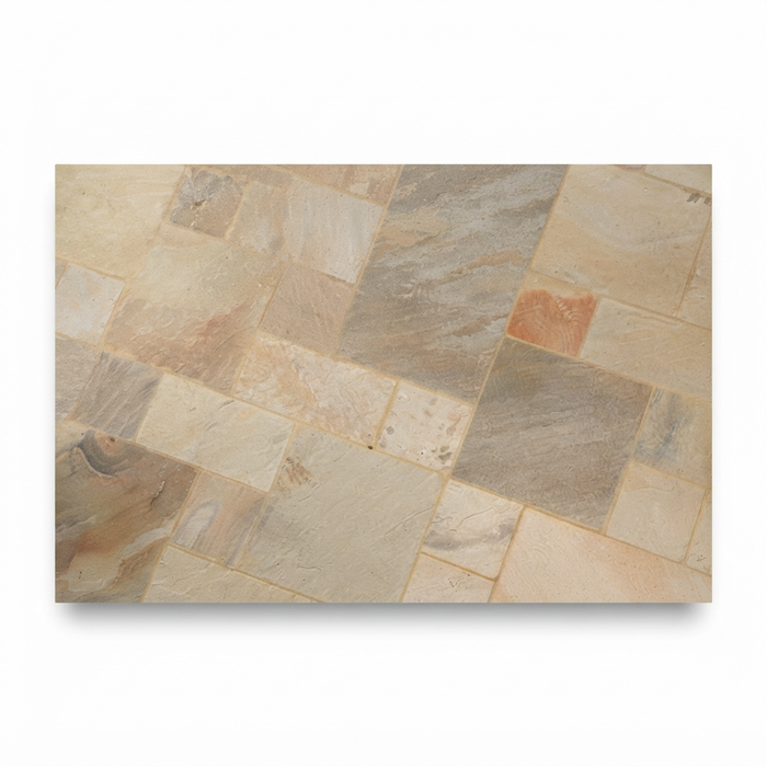 Paveworld Elite Mint Fossil natural sandstone paving