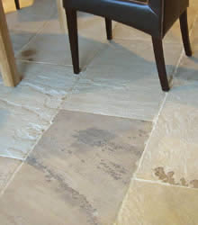 Paveworld Heritage Mint Fossil sandstone natural colour variation