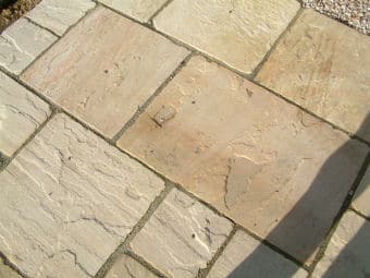 Paveworld Heritage Mint Fossil tumbled paving fossil and surface detail
