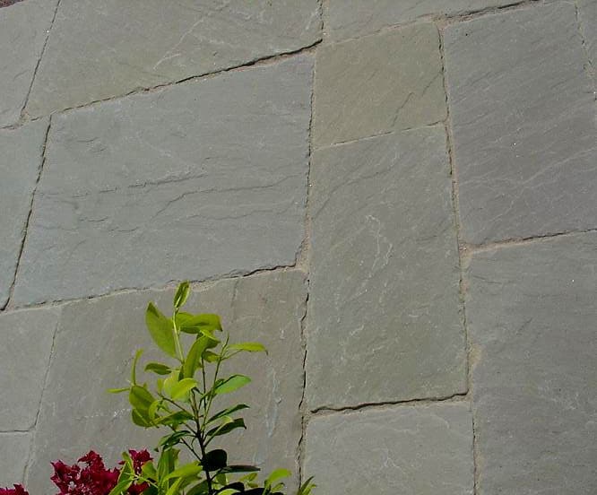 Paveworld Heritage Raj Green sandstone aged tumbled finish