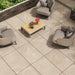 Paveworld Lake Sand manufacturer image showing the porcelain paving installed