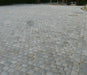 Light Grey sandstone cobbles setts for patios borders and edging