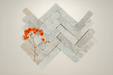 Paveworld Mint Fossil 200 x 50mm sandstone herringbone paving cobbles