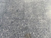 Paveworld Misty Black Pearl granite slabs showing flamed textured surface