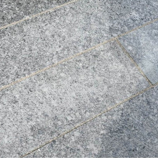 Paveworld Misty Black Pearl granite paving with textured finish