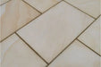 Paveworld Misty Mint Goose sandstone slabs showing colour and textured finish
