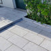 Paveworld Misty Silver Grey granite paving with textured finish