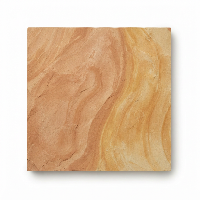 Paveworld Modak Rose Sandstone 22mm calibrated paving