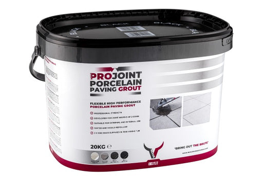 ProJoint Porcelain Paving Grout 20kg tub for porcelain paving joints