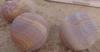 Paveworld Trio Set Rainbow natural sandstone spheres 600mm 400mm and 300mm