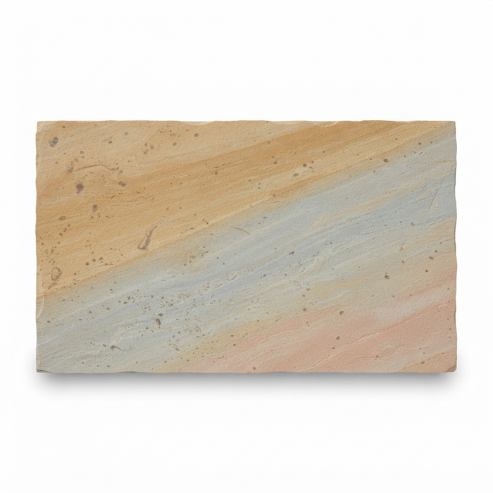 Paveworld Rippon Buff Sandstone 22mm calibrated paving