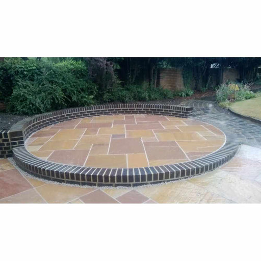 Paveworld Rippon Buff Sandstone 3.30m paving circle set