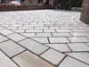 Santa Fee natural sandstone block paving for driveways and patios