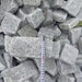 Silver Grey Granite cropped tumbled driveway cobbles by Paveworld