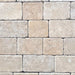 Sinai Pearl tumbled limestone block paving by Paveworld